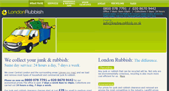 Desktop Screenshot of london-rubbish.co.uk